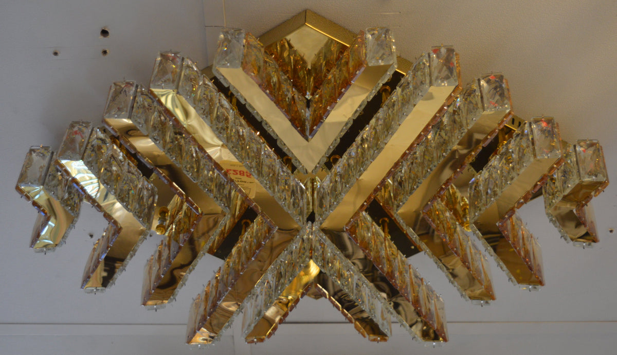 Gold Crystal LED Wall Light Modern Decorative Indoor Wall