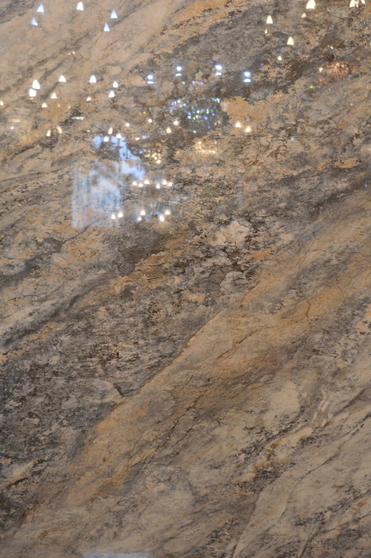 Big Panel Size Grey Mix Brown Marble Design Porcelain Tiles Wall & Floor Tiles-900*1800*10mm-LLN9918JW027F-Glossy