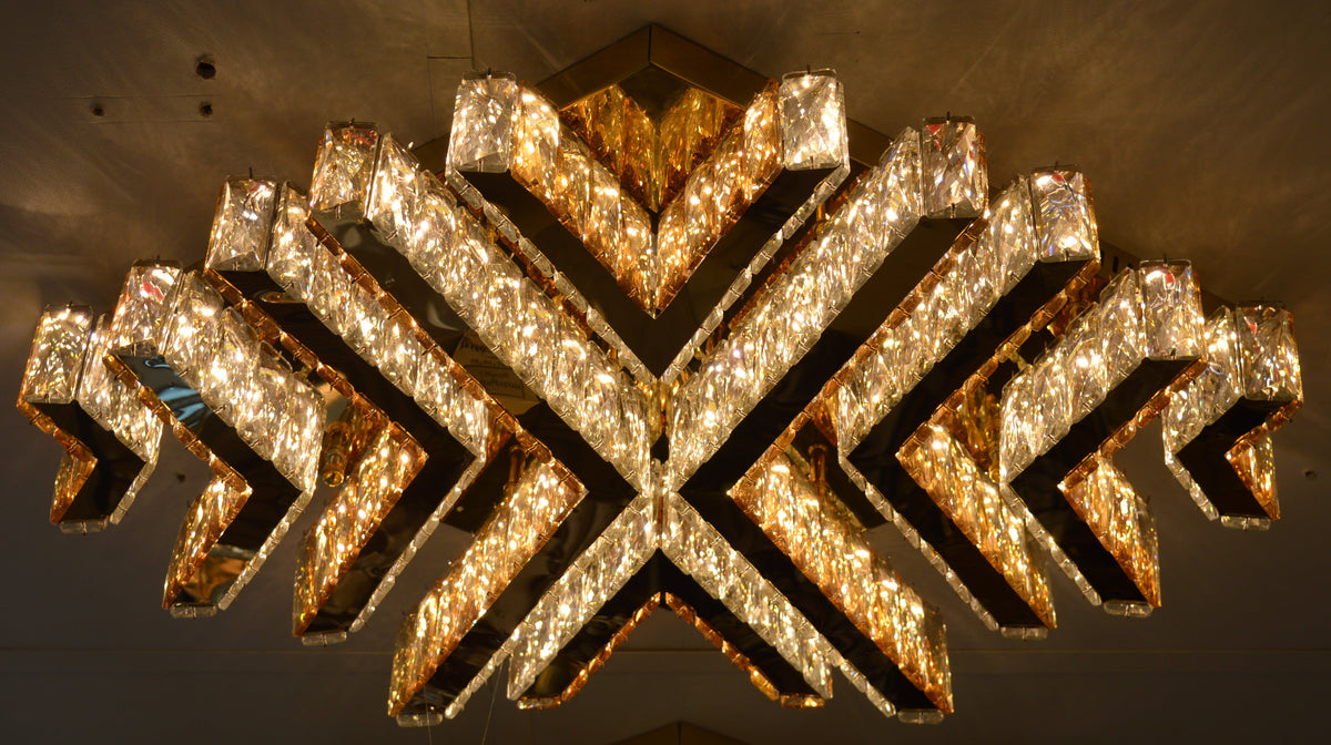 Gold Crystal LED Wall Light Modern Decorative Indoor Wall