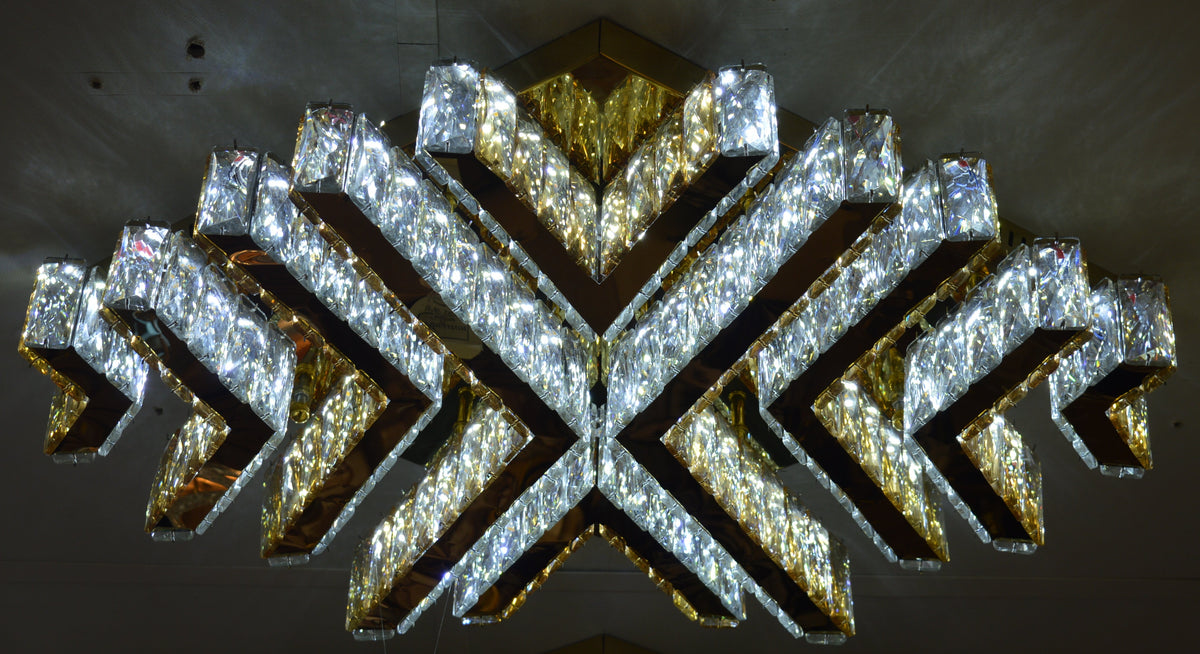Gold Crystal LED Wall Light Modern Decorative Indoor Wall