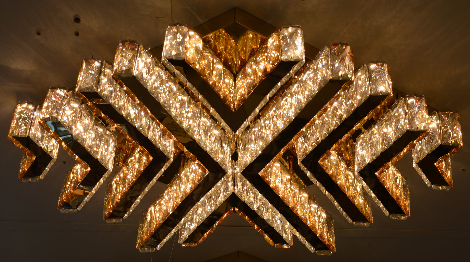 Gold Crystal LED Wall Light Modern Decorative Indoor Wall
