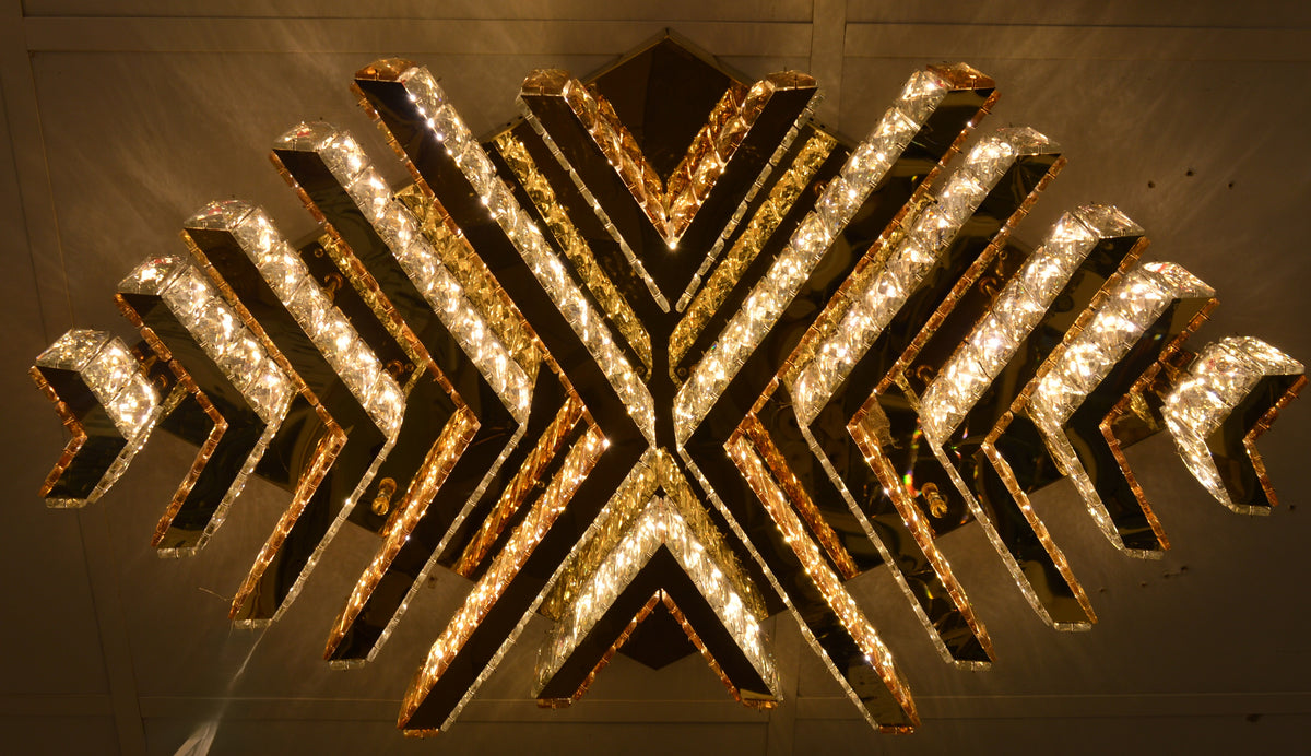 Gold Crystal LED Wall Light Modern Decorative Indoor Wall