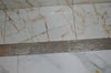 Cream with Gold Marble Effect Glossy Porcelain Tiles Wall & Floor Tiles-600*600*10.5mm-B6104-polished