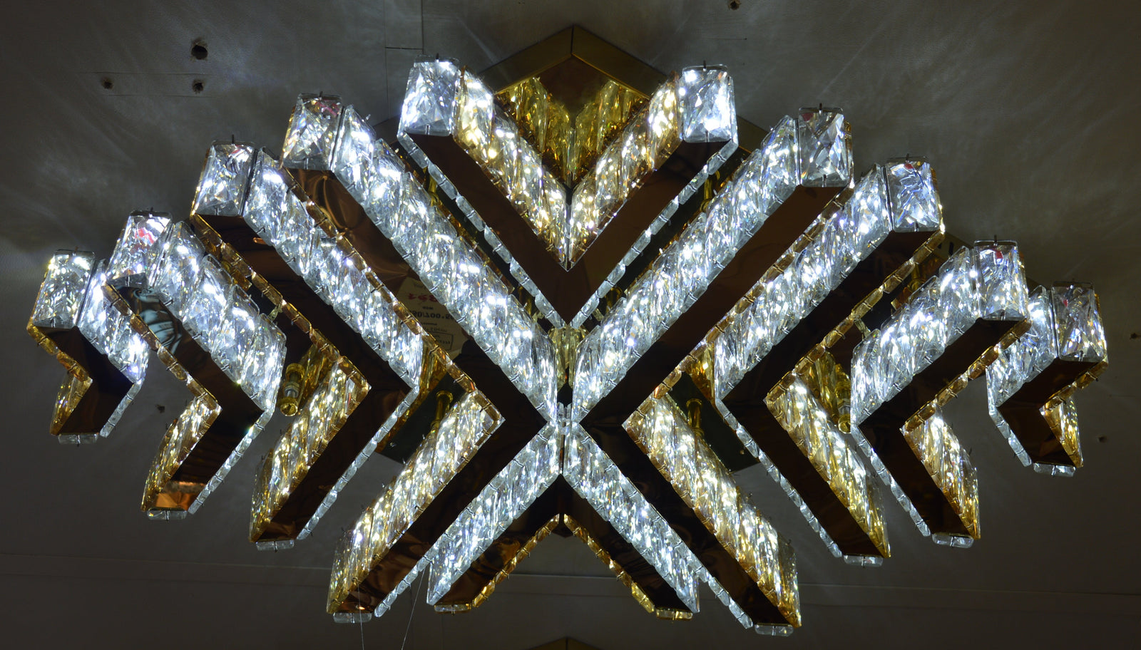 Gold Crystal LED Wall Light Modern Decorative Indoor Wall