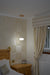 Crystal Glob single Pendant Light with Colour Changing feature-2113-1P-chrome & gold