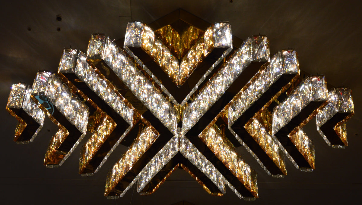 Gold Crystal LED Wall Light Modern Decorative Indoor Wall