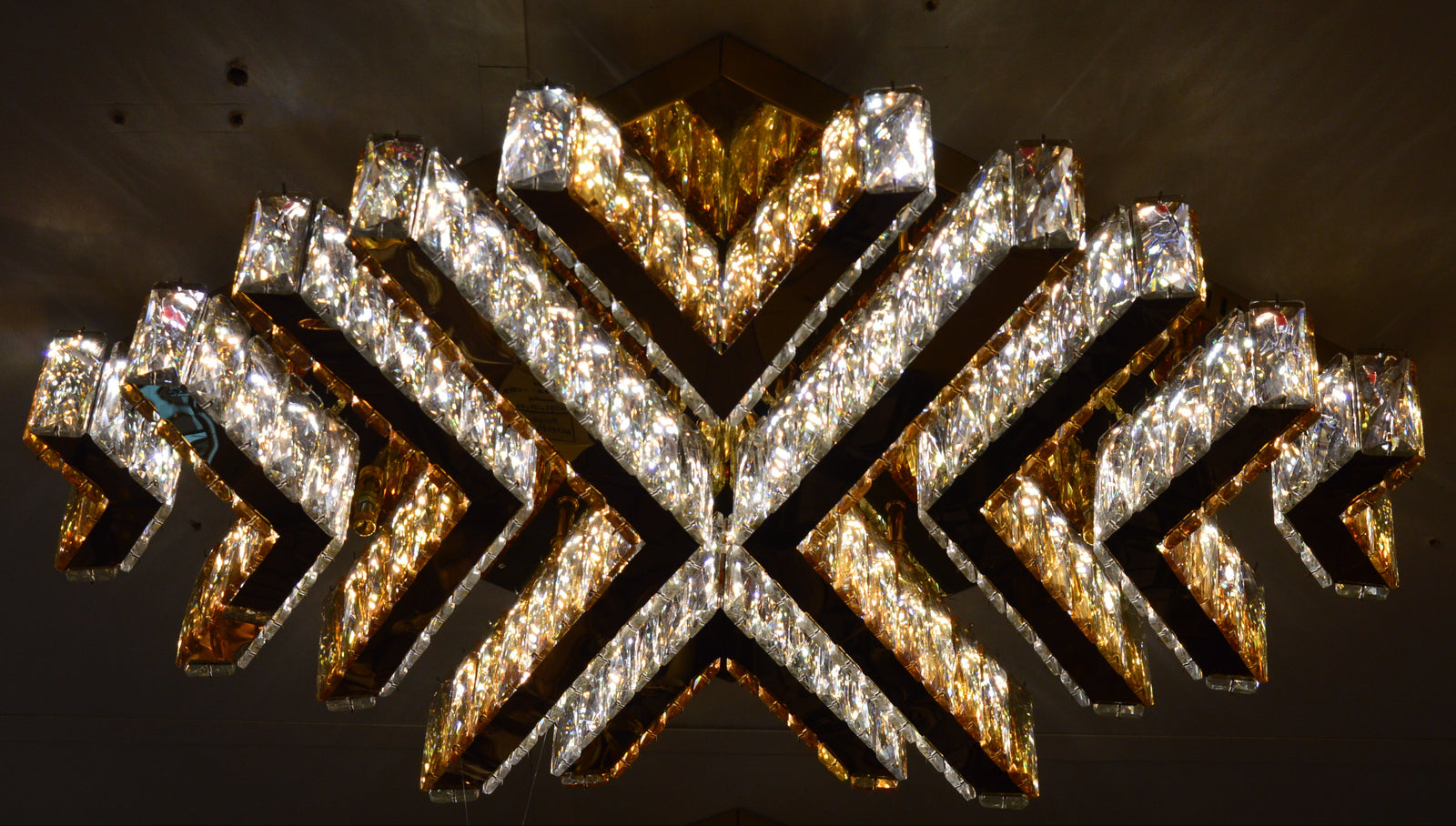 Gold Crystal LED Wall Light Modern Decorative Indoor Wall