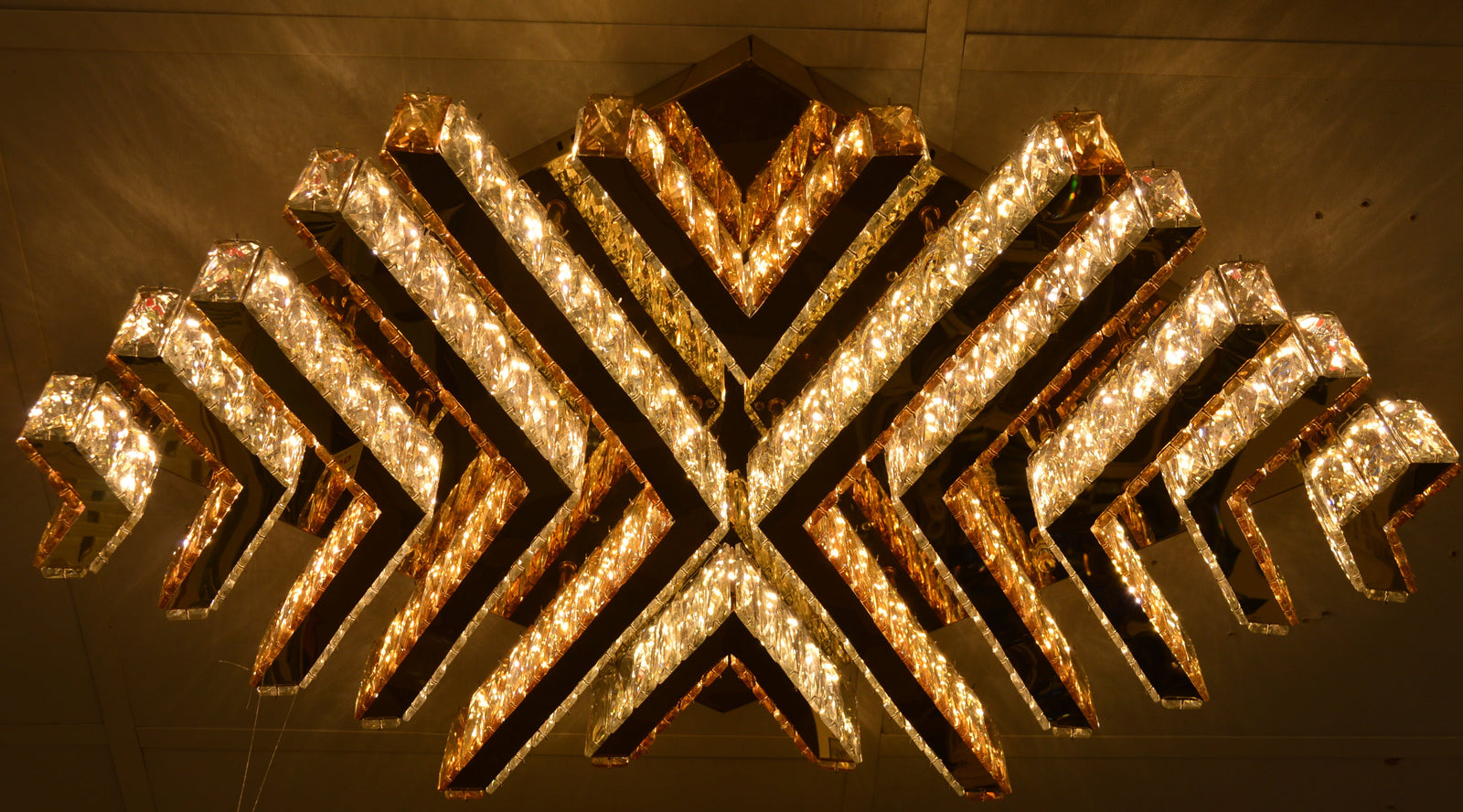 Gold Crystal LED Wall Light Modern Decorative Indoor Wall