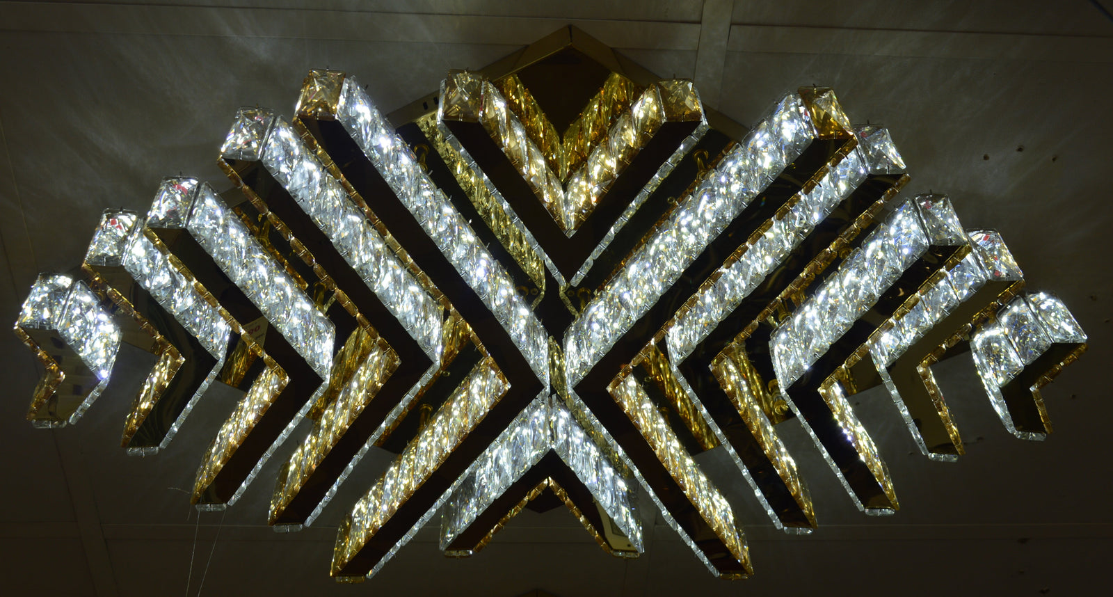 Gold Crystal LED Wall Light Modern Decorative Indoor Wall