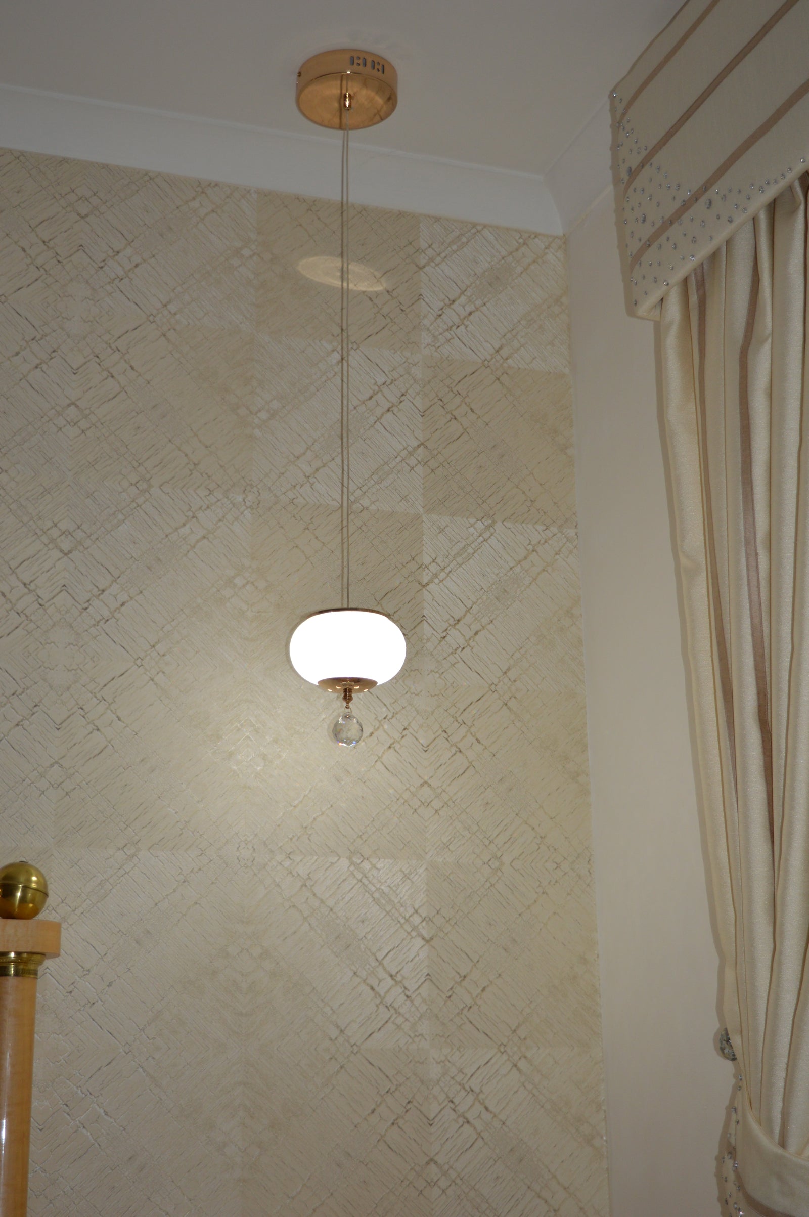 Modern Crystal LED Chandelier Ceiling Pendant – Glass Shades - Multi Variants