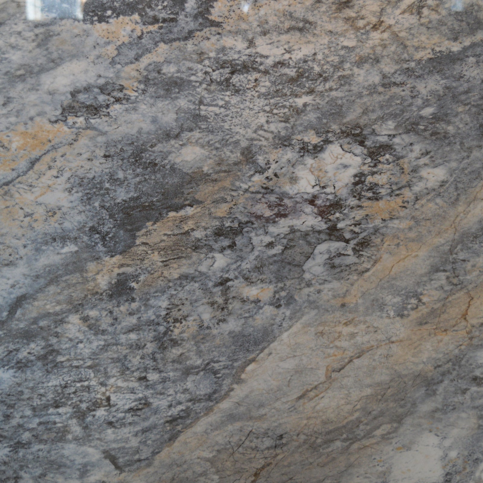 Big Panel Size Grey Mix Brown Marble Design Porcelain Tiles Wall & Floor Tiles-900*1800*10mm-LLN9918JW027F-Glossy