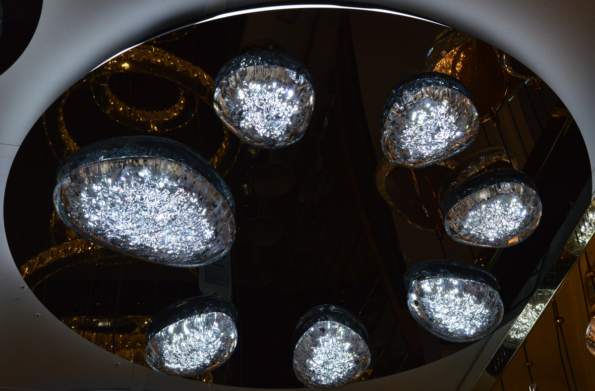 Modern Circular LED Disc Ceiling Light – 3 Sizes – Colour Changing & Dimmable