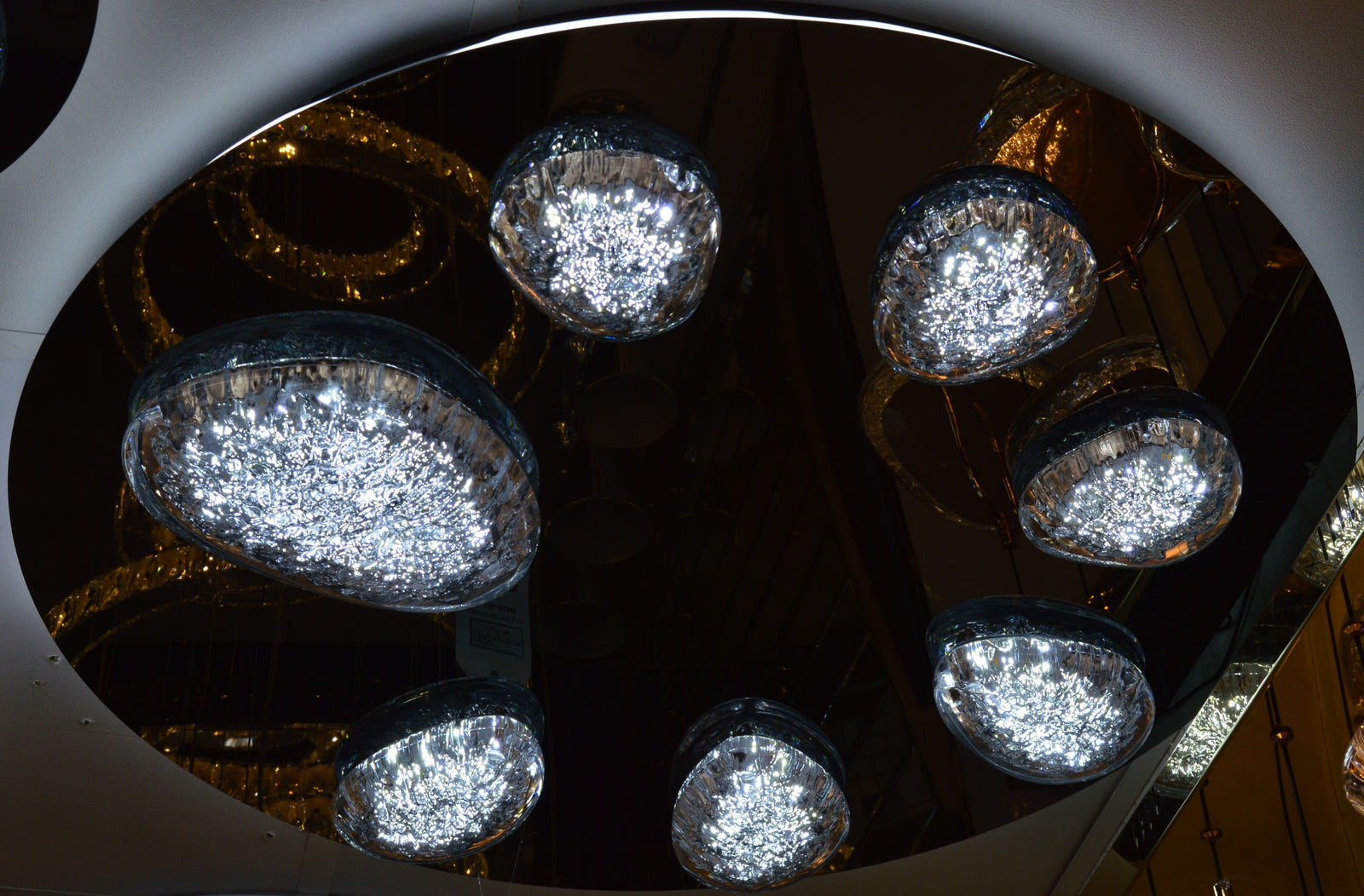 Modern Circular LED Disc Ceiling Light – 3 Sizes – Colour Changing & Dimmable