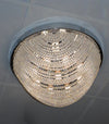 Beaded Crystal  Drops Modern Wall Lights with matching ceiling lights- 6851-Chrome