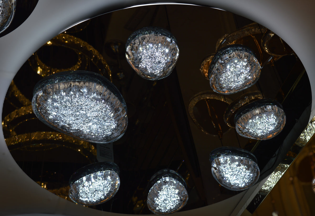 Modern Circular LED Disc Ceiling Light – 3 Sizes – Colour Changing & Dimmable