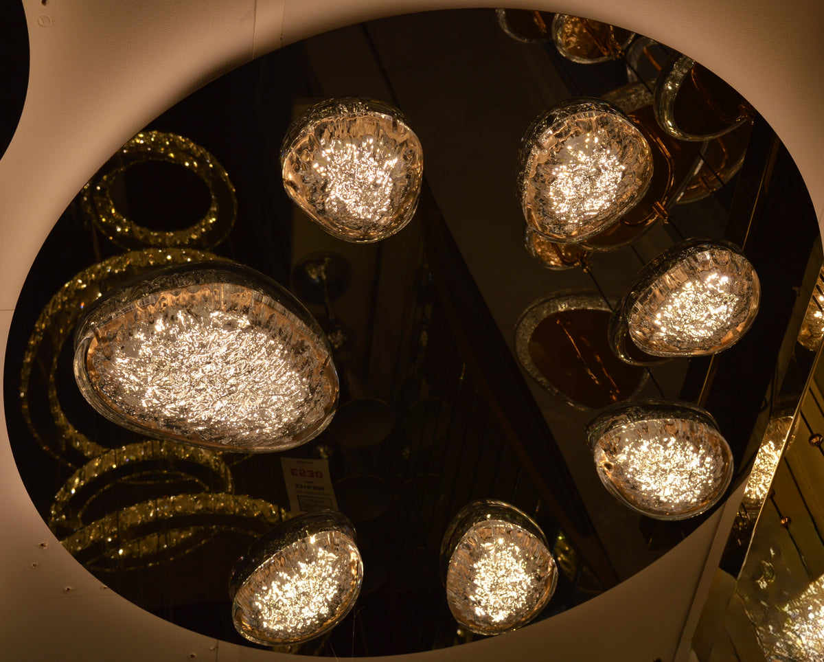 Modern Circular LED Disc Ceiling Light – 3 Sizes – Colour Changing & Dimmable