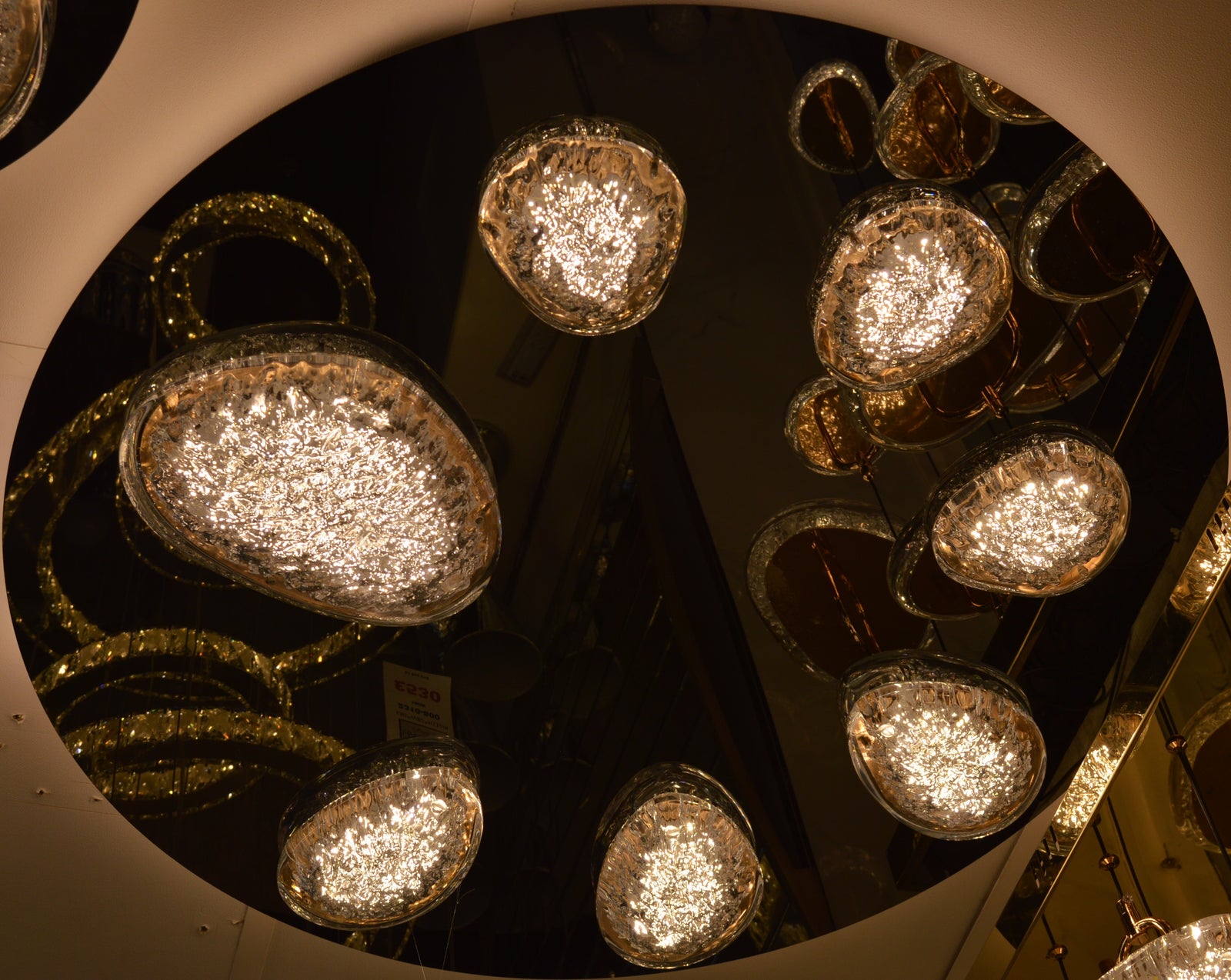 Modern Circular LED Disc Ceiling Light – 3 Sizes – Colour Changing & Dimmable