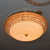 LED Crystallic Flushmount Ceiling Light with colour changing features- 8088-800 & 600 Gold