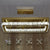 Rectangle Crystallic LED Pendant Ceiling Lights with hanging crystals -Colour Changing Dimmable with Remote Control-6001-700-210