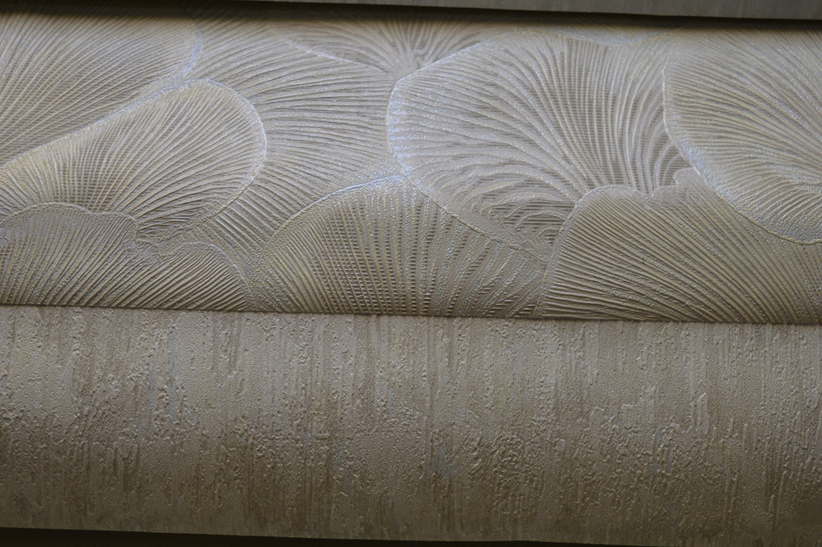 Mushroom Pattern Modern Double Width wallpaper in 3 different colours-15mtr Length and 1mtr Width-VA10202,07 & 10
