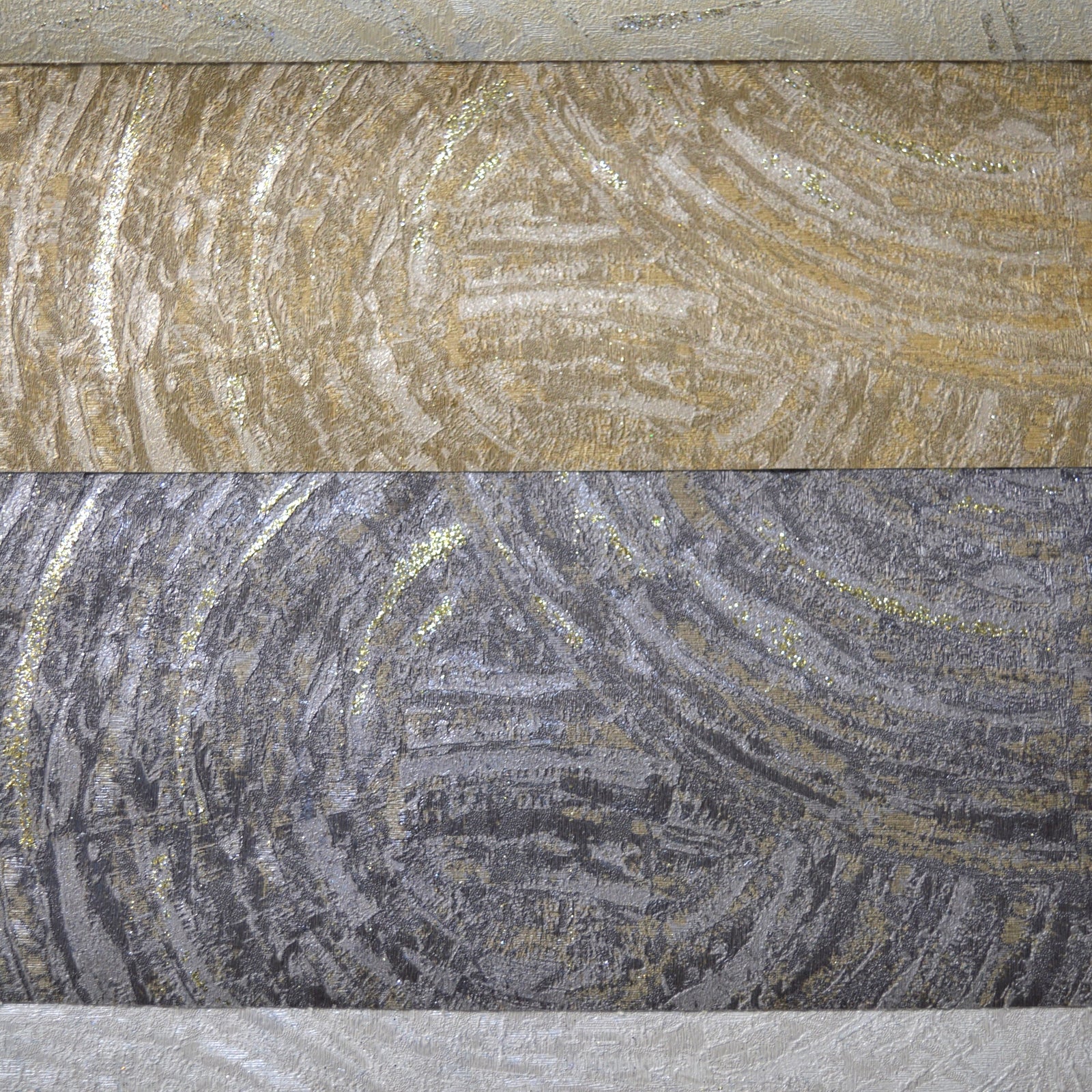 Spiral Pattern Modern Double Width wallpaper with Glitter-15mtr Length and 1mtr Width-GT11303,04,08 & 10