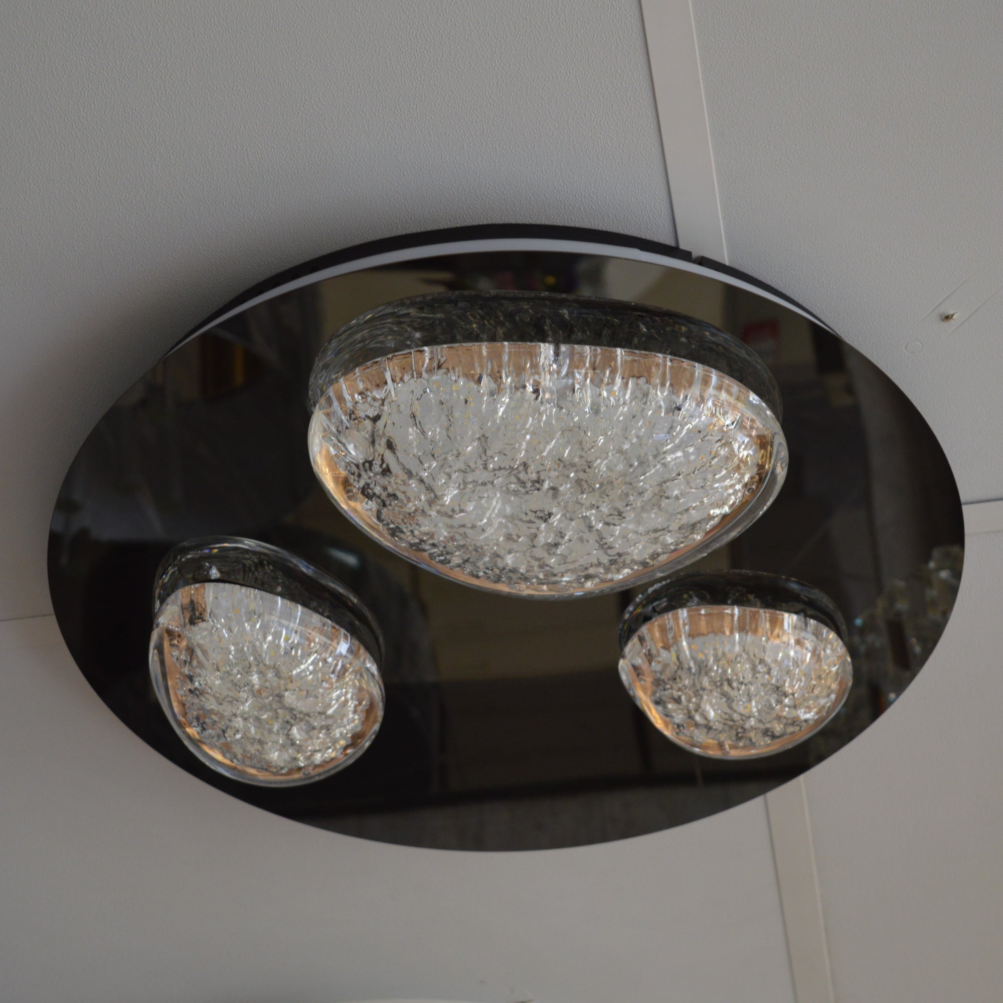 Almond Shape diffusers with an ice effect  Modern Flush mount LED Ceiling Lights  -2310-800, 500 & 400