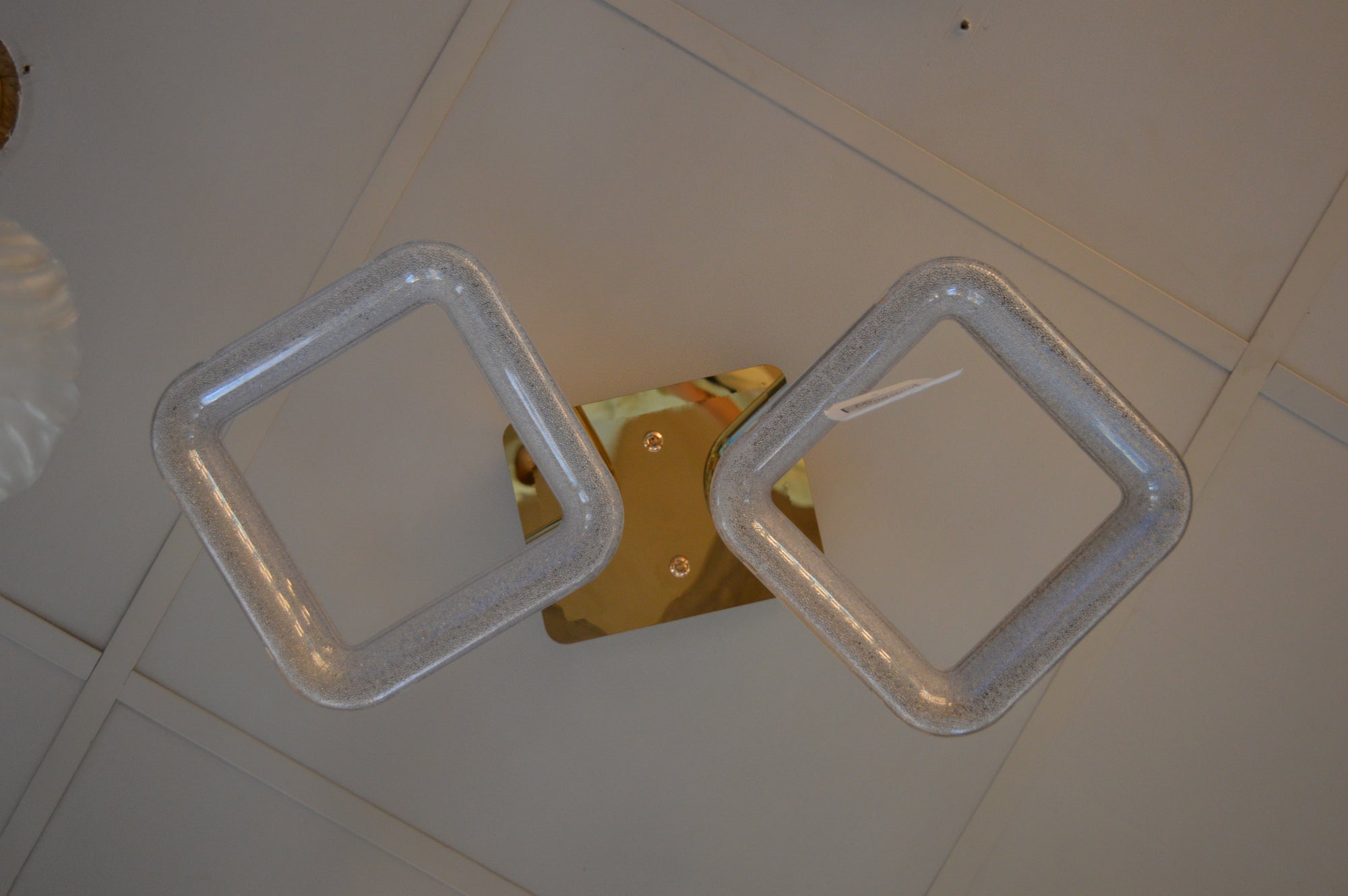 Squares & Rings Acrylic Panel LED Flush Mount Ceiling Lights -Colour Changing Feature -4032 & 6221