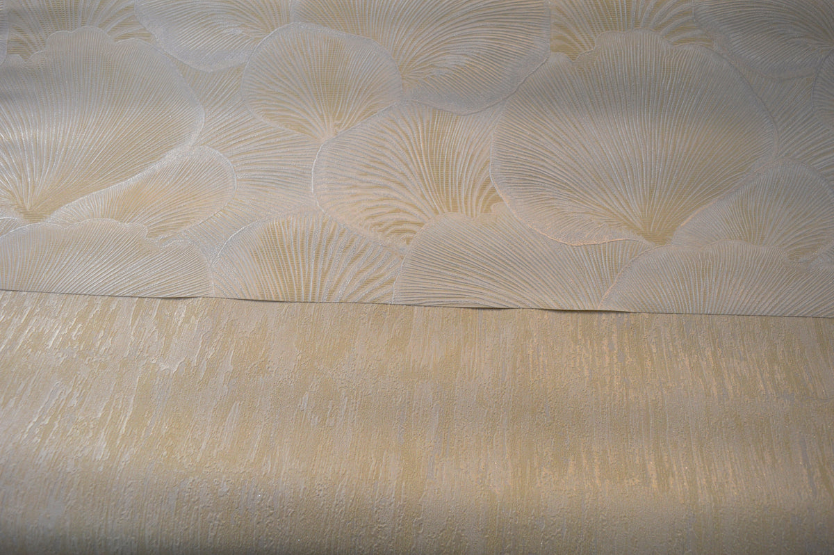 Mushroom Pattern Modern Double Width wallpaper in 3 different colours-15mtr Length and 1mtr Width-VA10202,07 & 10