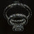Round 3 Circular Crystallic Pendant Ceiling Light-Colour Changing Dimmable with Remote Control-D9010-600+400+200-Chrome