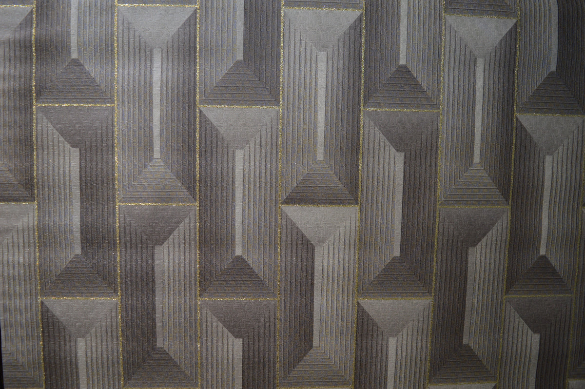 Kingston Modern Pattern Double width Wallpapers in 4 different colours-15mtr Length and 1mtr Width-GT10103, 04, 08 & 110