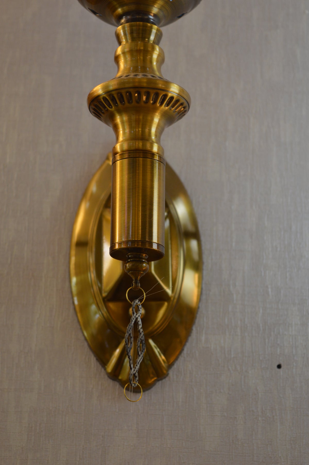 Turkish Wall Lights with Colorful globe- Brass-33721/1W