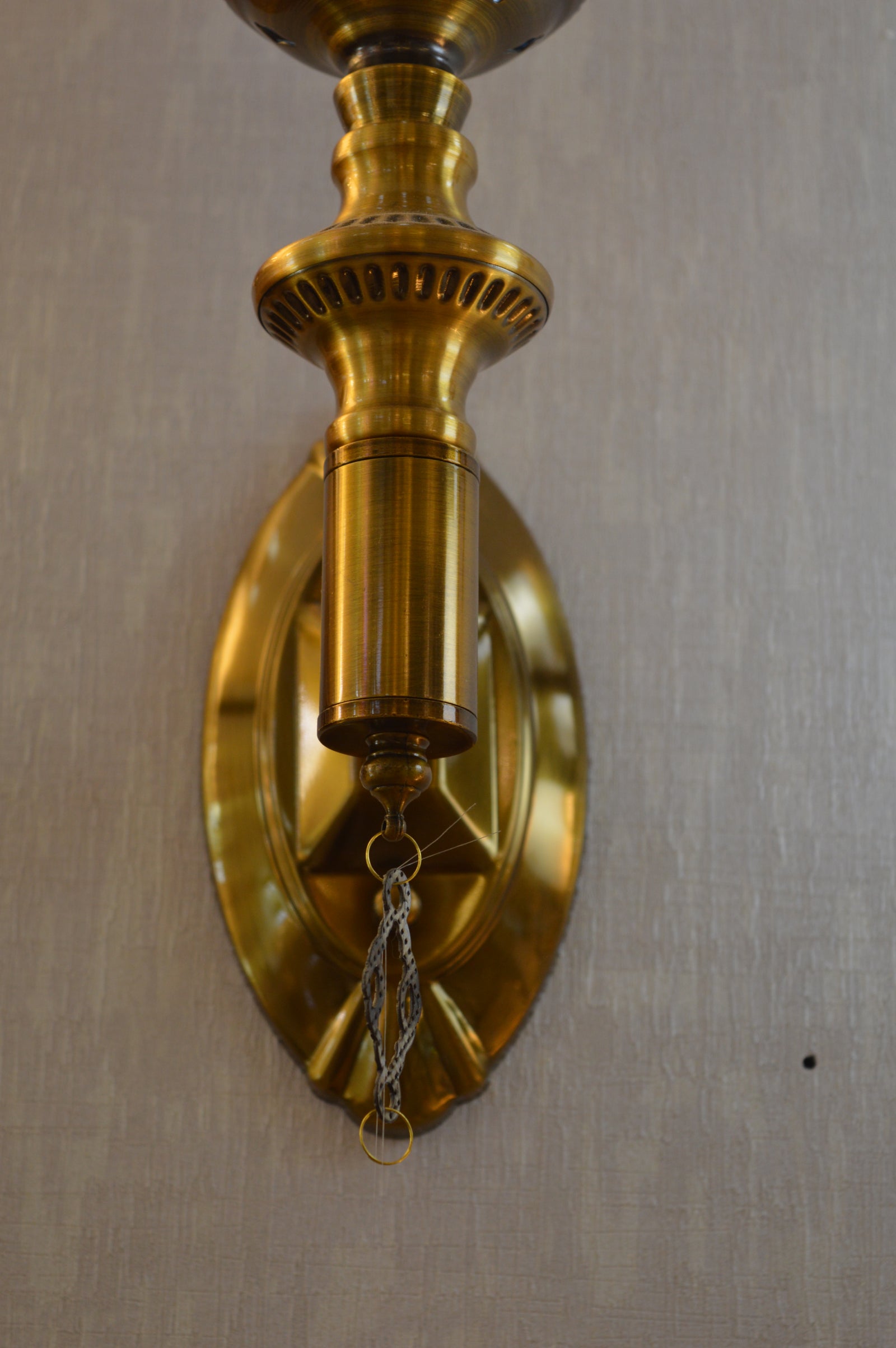 Turkish Wall Lights with Colorful globe- Brass-33721/1W