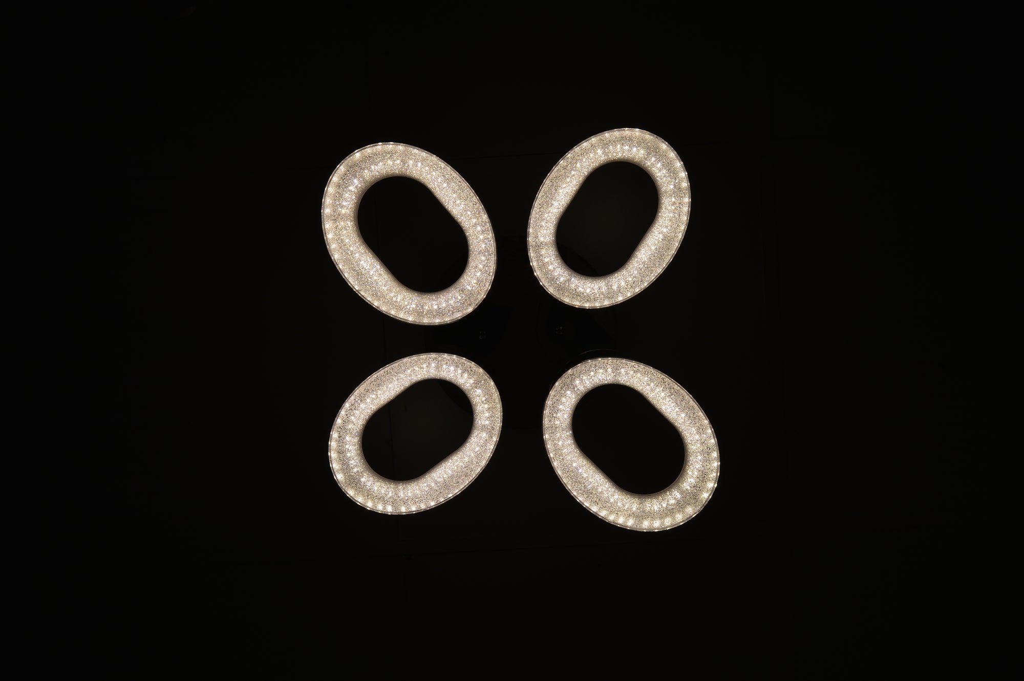 Squares & Rings Acrylic Panel LED Flush Mount Ceiling Lights -Colour Changing Feature -4032 & 6221