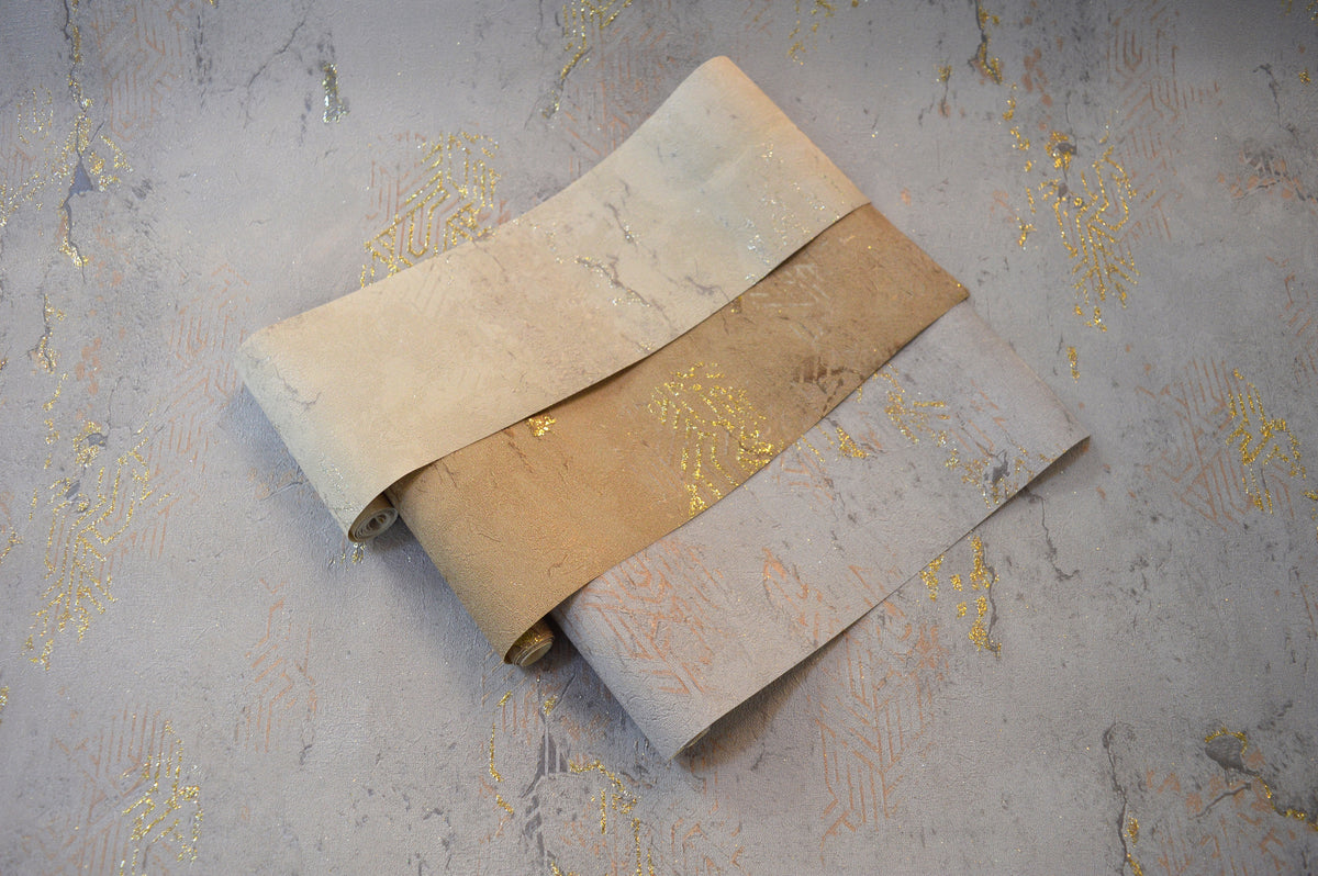 Modern Home Glitter Double Width wallpaper in 3 different colours-15mtr Length and 1mtr Width-GT11704,07 & 08