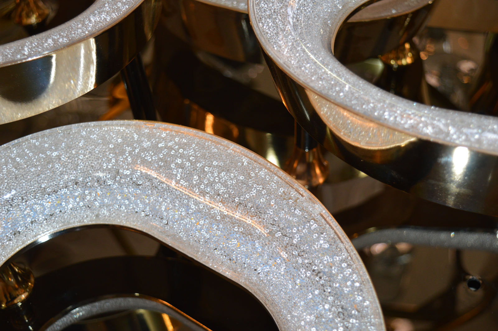 Squares & Rings Acrylic Panel LED Flush Mount Ceiling Lights -Colour Changing Feature -6221