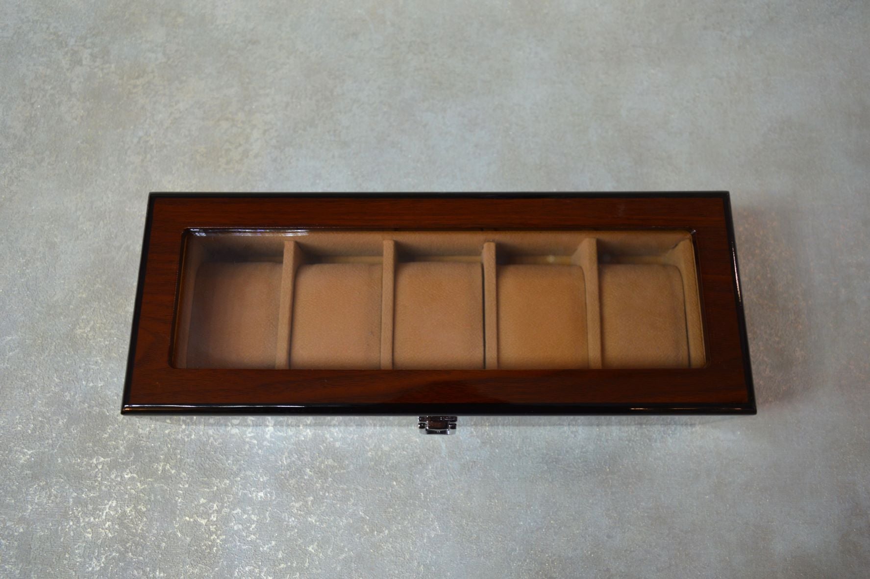 Watch Box Organizer 3 & 5 Slots Wooden Watch Display Case -Luxury Gift for Men and Women