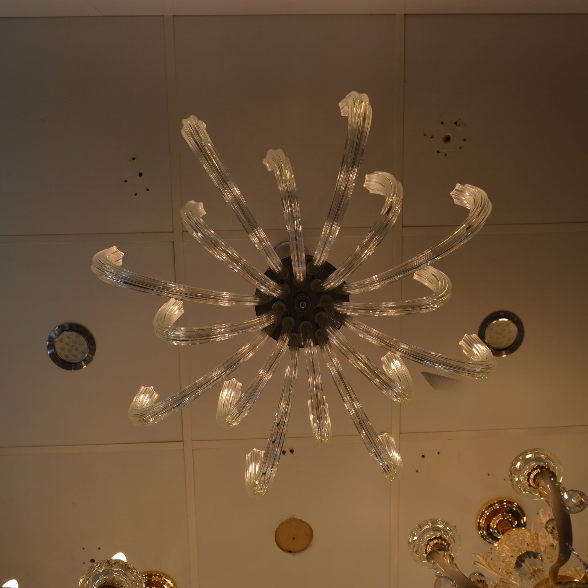 Crystal Arms U Shape Chandelier – Pendant Lights –CN6018-12heads -16heads-32heads