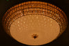 LED Crystallic Flushmount Ceiling Light with colour changing features- 8088-800 & 600 Gold