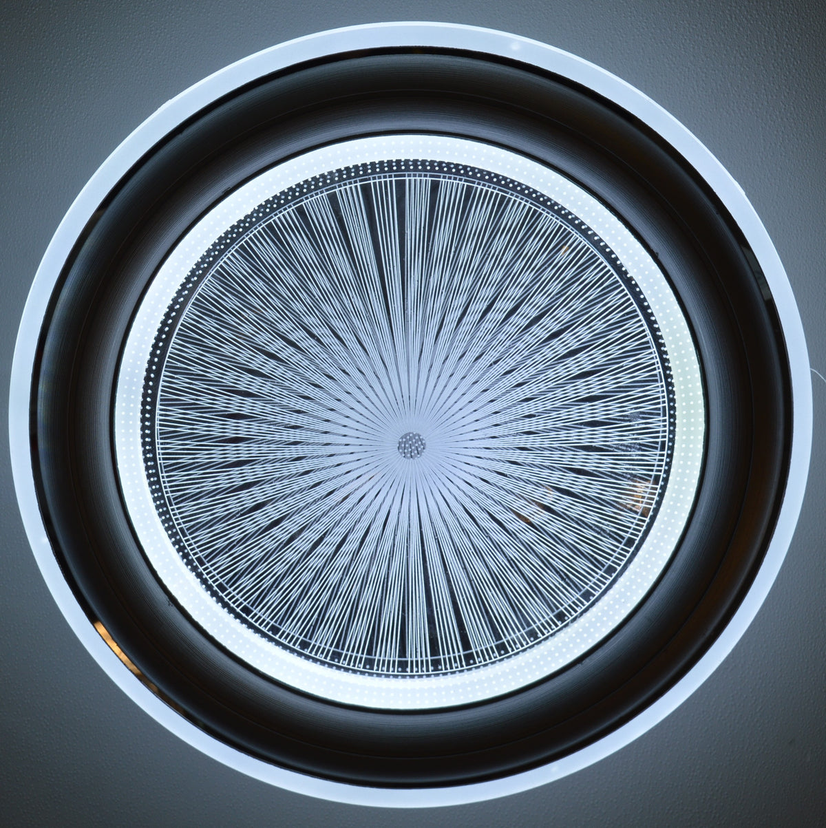 Designer LED Circular Ceiling Light Slim Disc 3 Colour Mode 2 Sizes