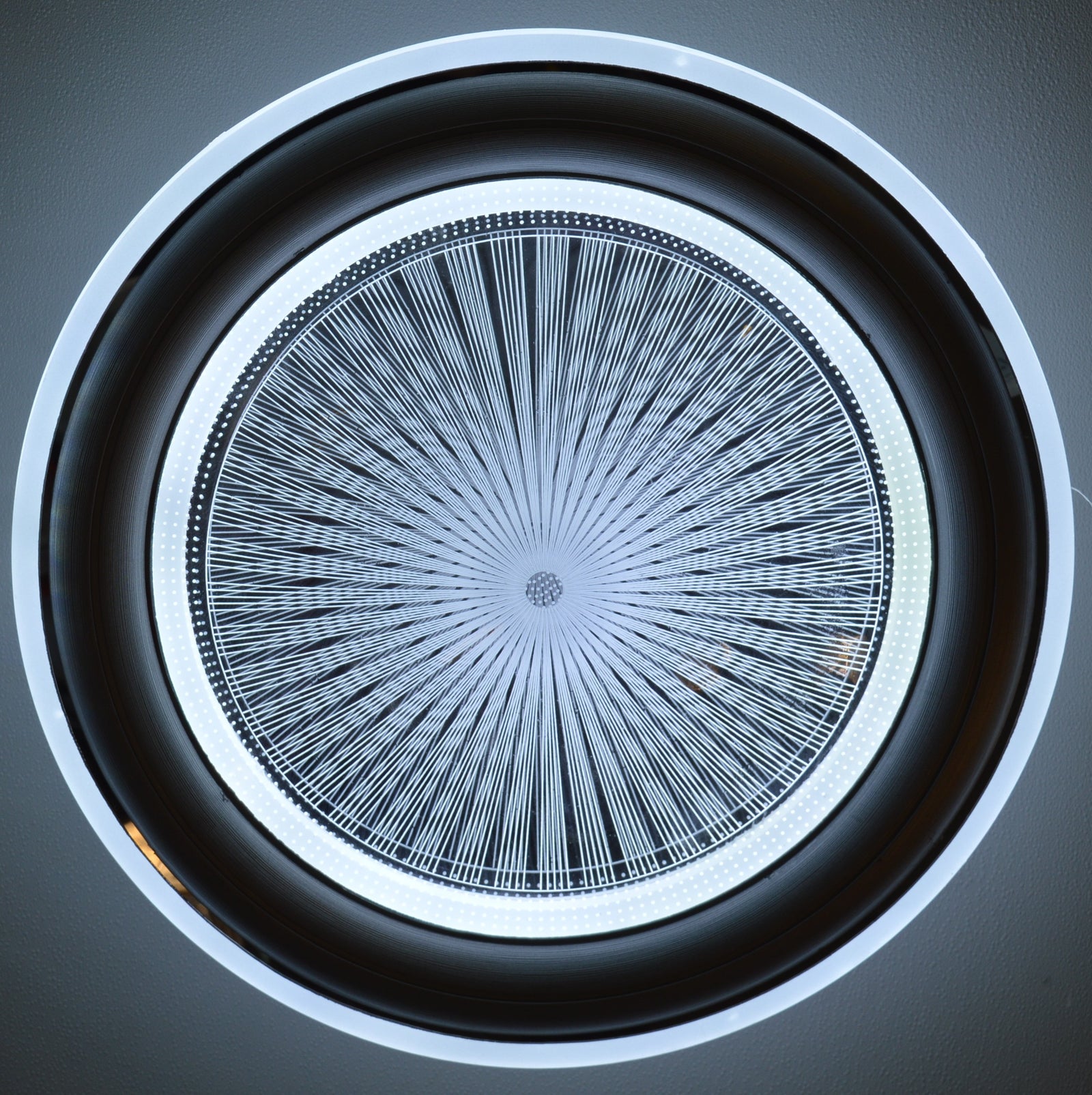 Designer LED Circular Ceiling Light Slim Disc 3 Colour Mode 2 Sizes