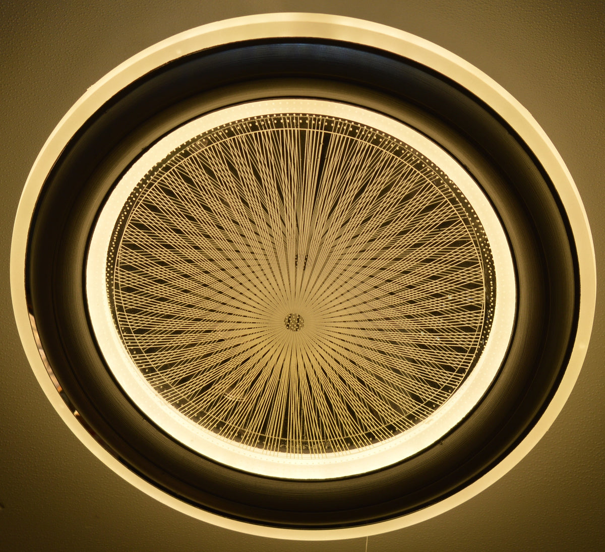 Designer LED Circular Ceiling Light Slim Disc 3 Colour Mode 2 Sizes