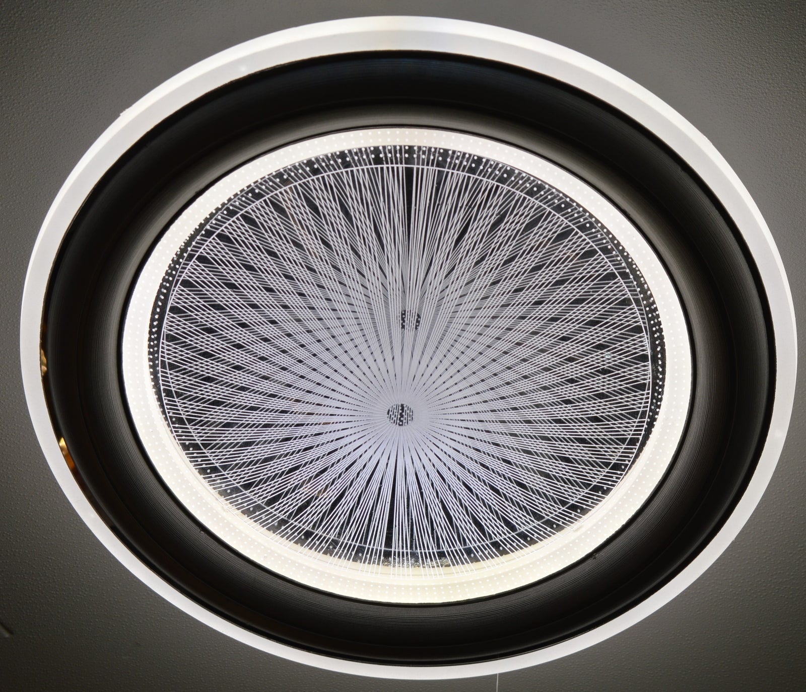 Designer LED Circular Ceiling Light Slim Disc 3 Colour Mode 2 Sizes