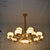 Crystal Glob Chandelier Pendant Ceiling Light with Colour Changing feature-2113