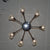 Crystal upward Cone Modern Ceiling Lights in Gold / Silver-2109
