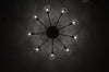 Crystal upward Cone Modern Ceiling Lights in Gold / Silver-2109