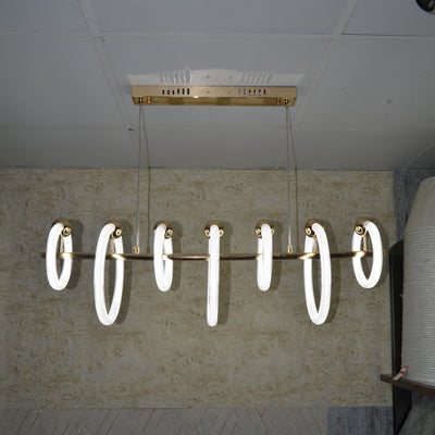 Pendant-7 Rings Colour Changing Pendant Light-828-7