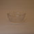 Wavy Bowls with gold edge in two different sizes with matching set of 6pcs glasses