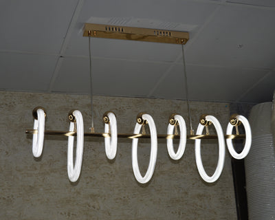 Pendant-7 Rings Colour Changing Pendant Light-828-7