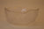 Wavy Bowls with gold edge in two different sizes with matching set of 6pcs glasses