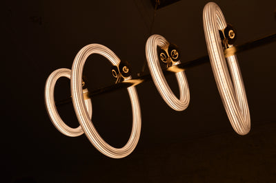 Pendant-7 Rings Colour Changing Pendant Light-828-7